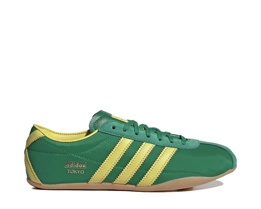 Adidas Tokyo W Green — zapatilla mujer coloris verde y oro metálico