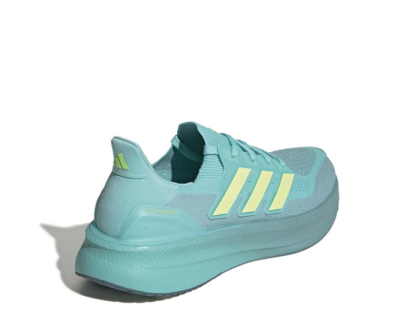 Adidas Ultraboost 5 Flash Aqua semelle — semelle Boost haute énergie