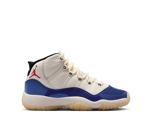 Air Jordan 11 Retro GS Rare Air dunkelblau — Kinder Basketball Sneaker iconic Lackleder