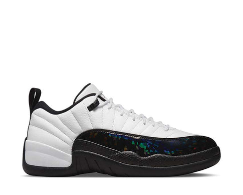 Jordan Air Jordan 12 Retro Low White Black Metallic Silver — sneaker unisexe retro low