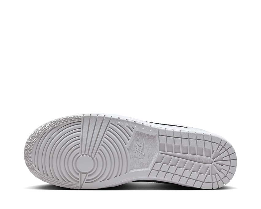 Jordan Air Jordan 1 Low '85 Metallic Black White Black Neutral Grey — vista trasera