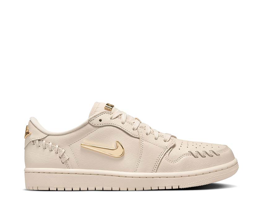 Jordan Air Jordan 1 Low Method Of Make W Legend LT Brown Metallic Gold — women's artisan sneaker