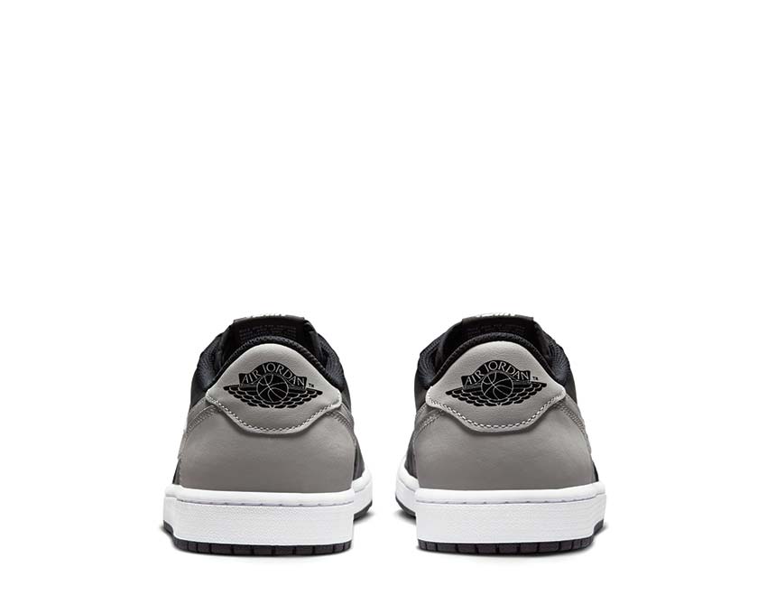 Jordan Air Jordan 1 Low OG Shadow Black Grey Sohle — niedrige Sohle grau weiß