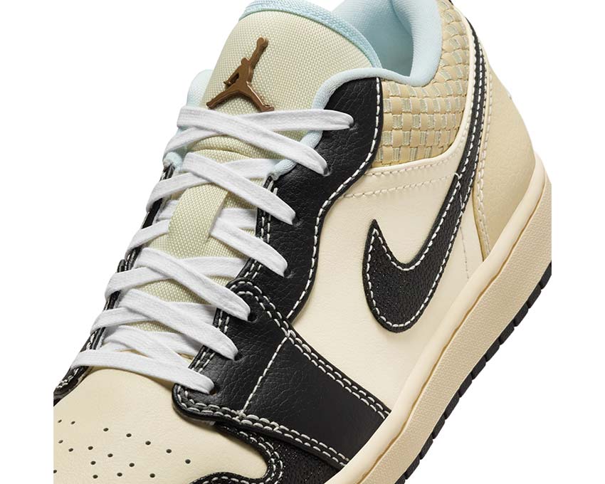 Air Jordan 1 Low SE Coconut Milk side view — retro basketball culture sneaker