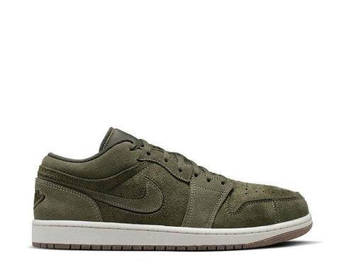 Air Jordan 1 Low SE Craft Cargo Khaki — baskets homme kaki basketball streetwear