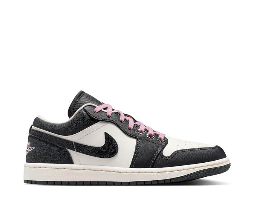 Air Jordan 1 Low SE W Iced Carmine Noir — baskets femme carmin basketball culture