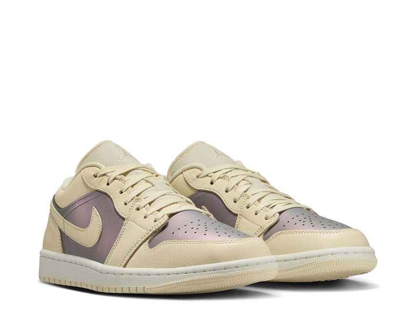 Air Jordan 1 Low SE W Muslin dessus — cuir muslin bleu Royal OG basketball