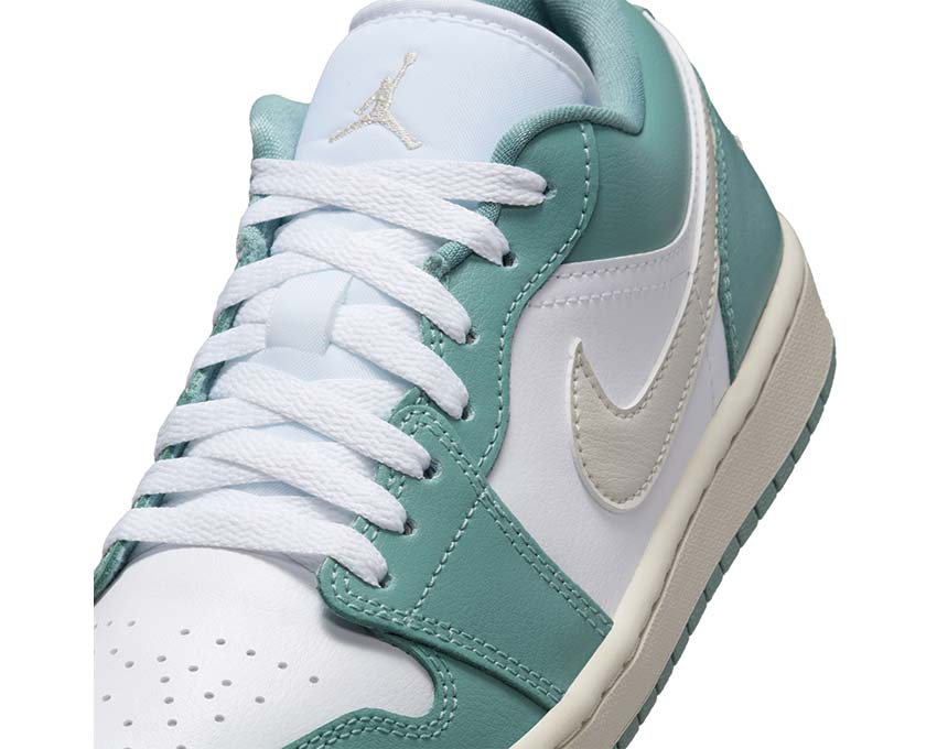 Air Jordan 1 Low SE W Cannon vue latérale — sneaker femme beige retro basketball