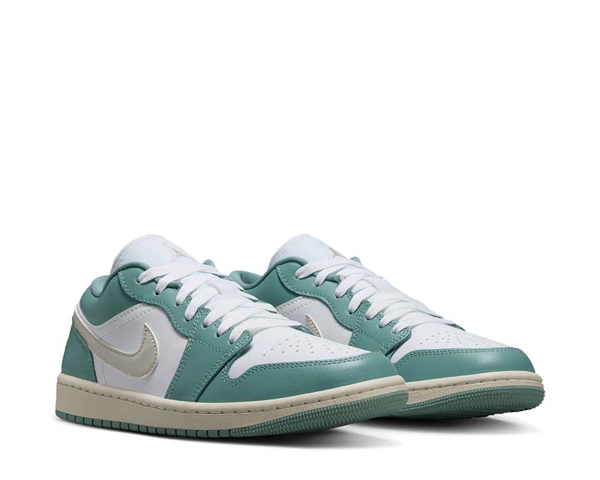 Air Jordan 1 Low W Cannon dessus — cuir blanc cannon OG basketball iconic