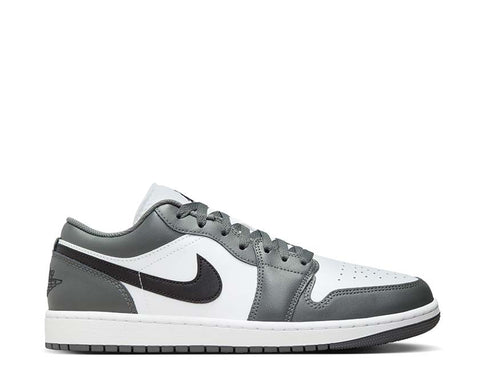 Jordan Air Jordan 1 Low Iron Grey White Black Iron Grey — sneaker hombre colorway neutro