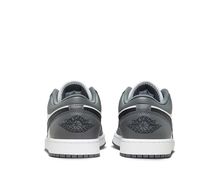 Jordan Air Jordan 1 Low Iron Grey White Black Iron Grey suela — caucho