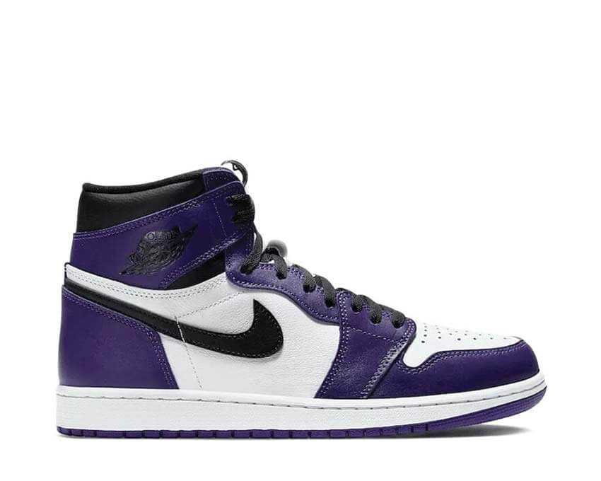 Air Jordan 1 Retro High OG Court Purple — sneaker hombre cuero premium