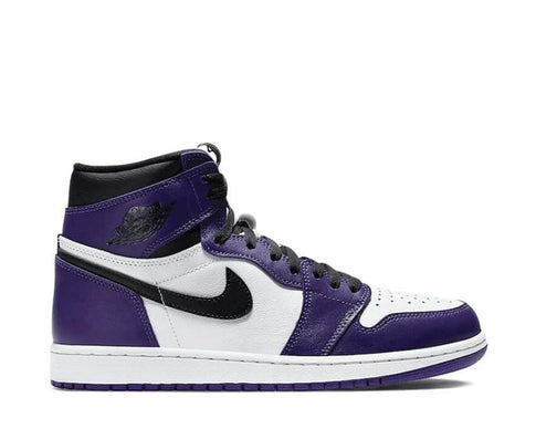 Air Jordan 1 Retro High OG Court Purple — sneaker hombre cuero premium