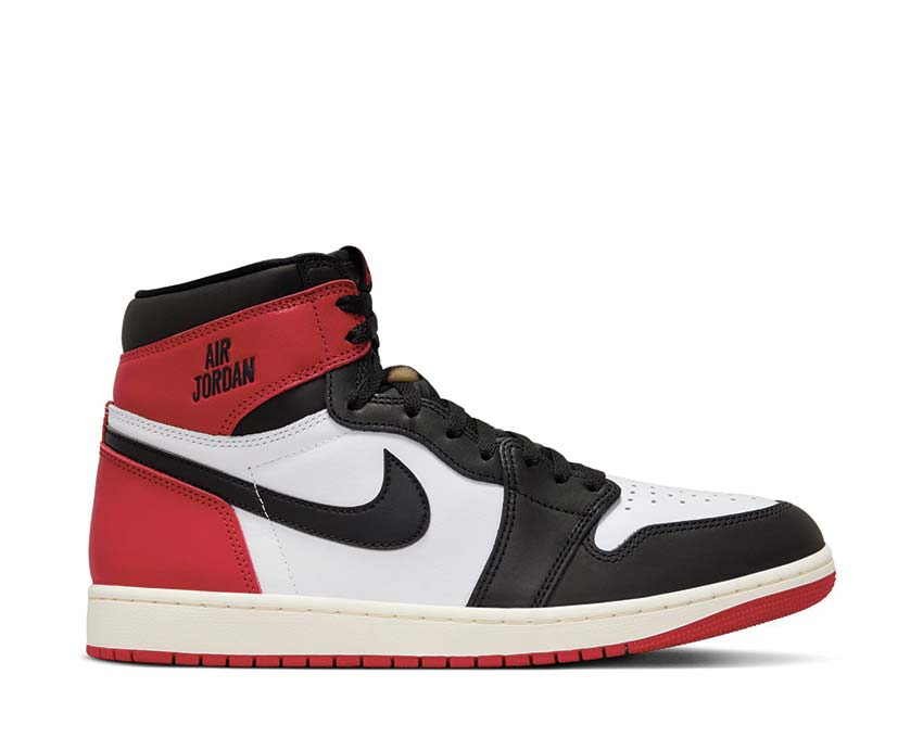 Air Jordan 1 Retro High OG Black Toe White Black Red — sneaker homme Jordan 1 OG