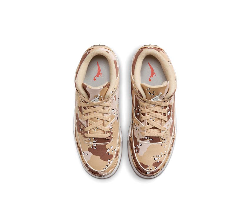 Jordan Air Jordan 3 Retro Desert Camo Driftwood Detail — Tex Wüste Elefant Print