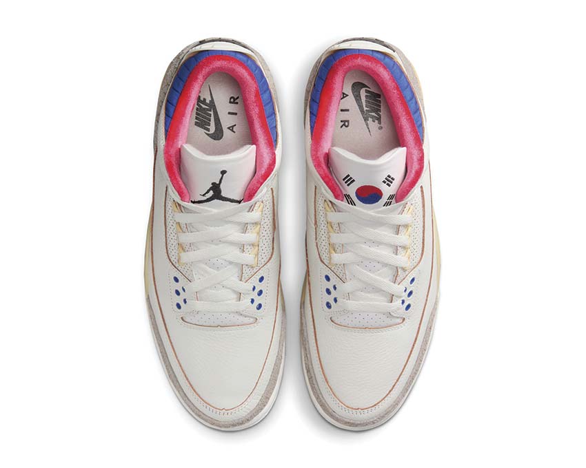 Air Jordan 3 Retro OG SP Seoul 2.0 — vue arrière blanc Seoul 2.0 Jordan 3