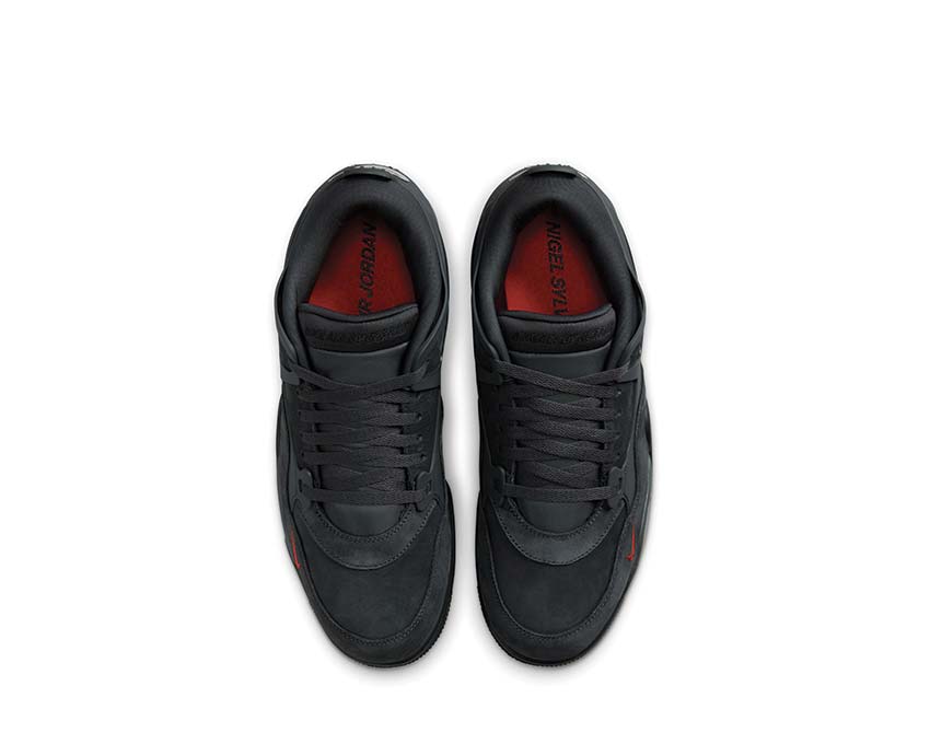 Jordan Air Jordan 4RM SP Nigel Driveway Grey détail — tige mesh gris anthracite