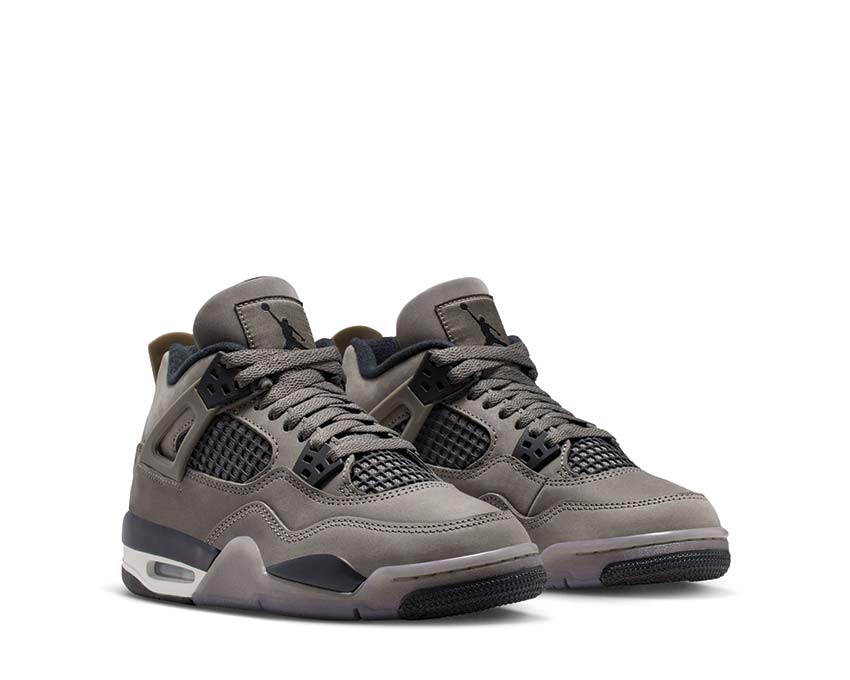 Air Jordan 4 Retro GS Cave Stone semelle — amorti Air visible translucide