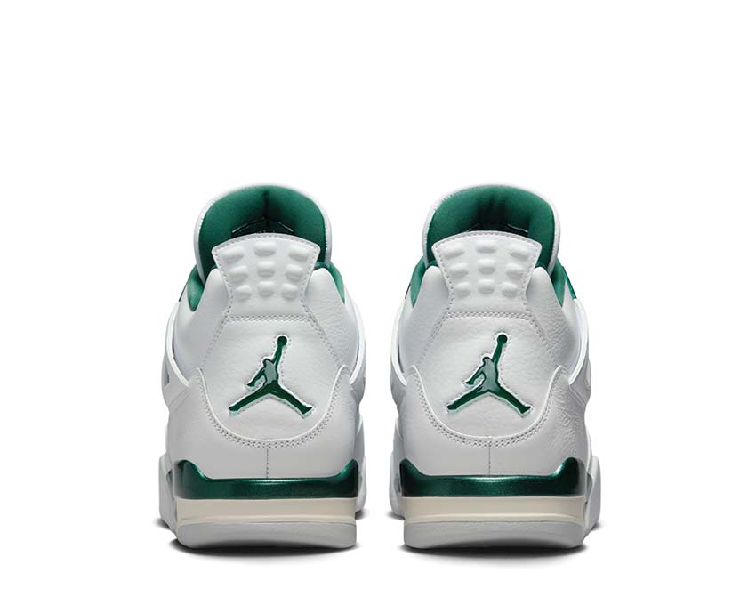 Jordan Air Jordan 4 Retro Oxidized Green Detail — weißes Mesh-Obermaterial