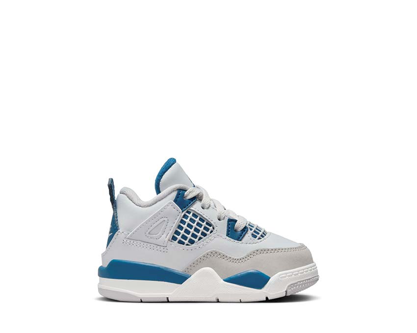 Air Jordan 4 Retro TD Industrial Blue — Kinder-Sneaker industrieblau Jordan 4