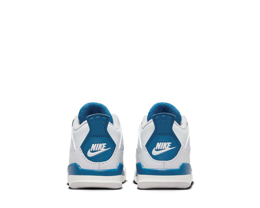 Air Jordan 4 Retro TD Industrial Blue Detail — Farbgebung Industrial Blue Kinder