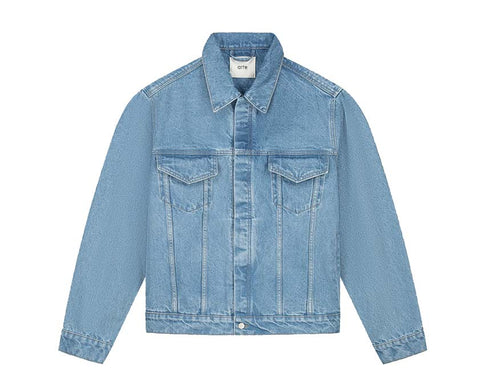 Arte Bird Back Jacket Bleach — veste unisexe broderie dos oiseau