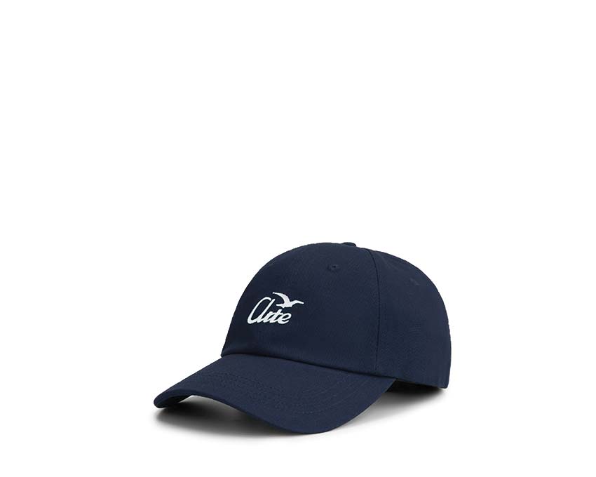 Arte Bird Logo Cap Navy — casquette unisexe logo oiseau brodé streetwear
