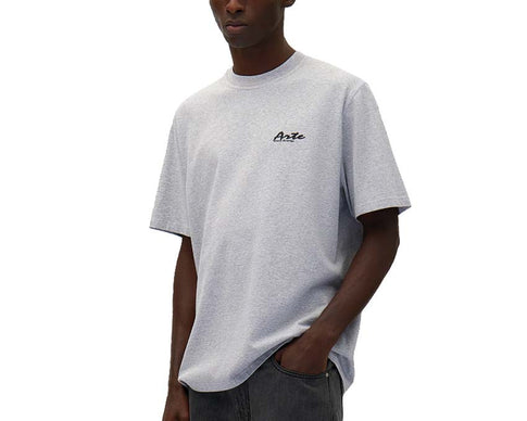 Arte Multicolor Print T-shirt Grey — t-shirt homme imprimé multicolore graphique