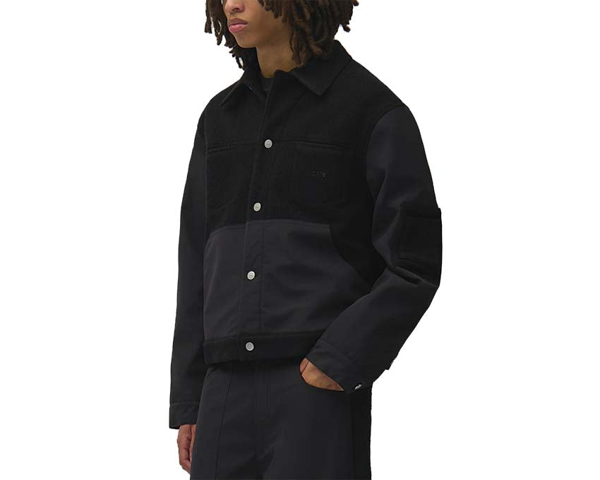 Arte Nylon Wool Combo Jacket vue latérale — veste bi-matière homme