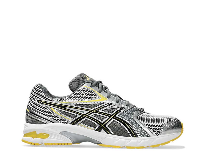 Asics Gel-DS Trainer 14 White/Tai-Chi Yellow — running homme tige légère réactive