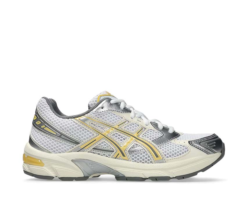 Asics Gel 1130 Faded Yellow White/Faded Yellow — zapatilla running unisex retro 90s confort Gel