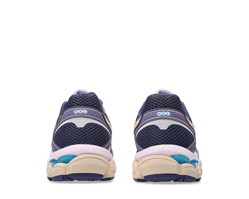 Asics Gel Cumulus 16 Cloud Grey/Bisque semelle — amorti Gel avant/arrière