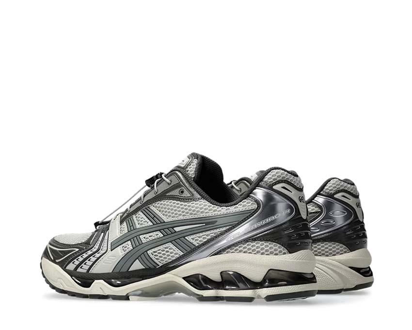 Asics Gel Kayano 14 Oyster Grey/Clay Grey semelle — amorti Gel avant/arrière