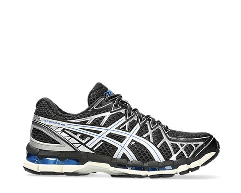 Asics Gel Kayano 20 Black Silver Black/Pure Silver — zapatilla running hombre estabilidad dinámica