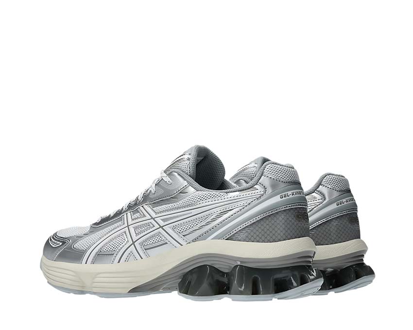 Asics Gel Kinetic Fluent White/White semelle — Gel amorti dynamique