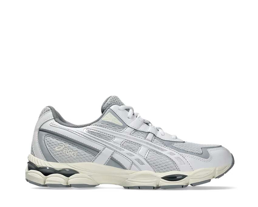 Asics Gel NYC 2055 Glacier Grey/White — scarpa running uomo lifestyle piattaforma retro