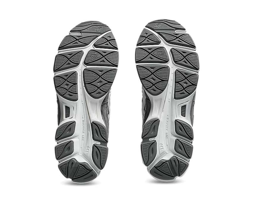 Asics Gel NYC Cloud Grey/Cement Grey arrière — amorti Gel talon