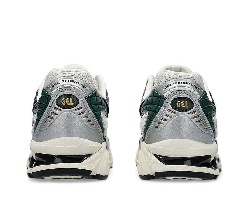Asics Gel Nimbus 10.1 Cream/Grove semelle — amorti Gel avant/arrière