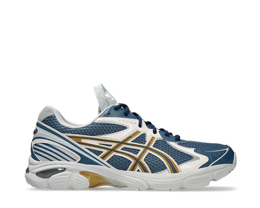 Asics UB8-S GT-2160 Kiko Kostadinov Azure/Pure Gold — collaboration design GT-2160 remixé