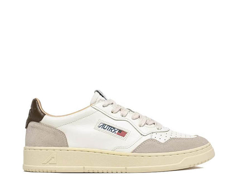 Autry Medalist Low Sauge Daim — sneaker femme daim sauge vert pâle sport rétro