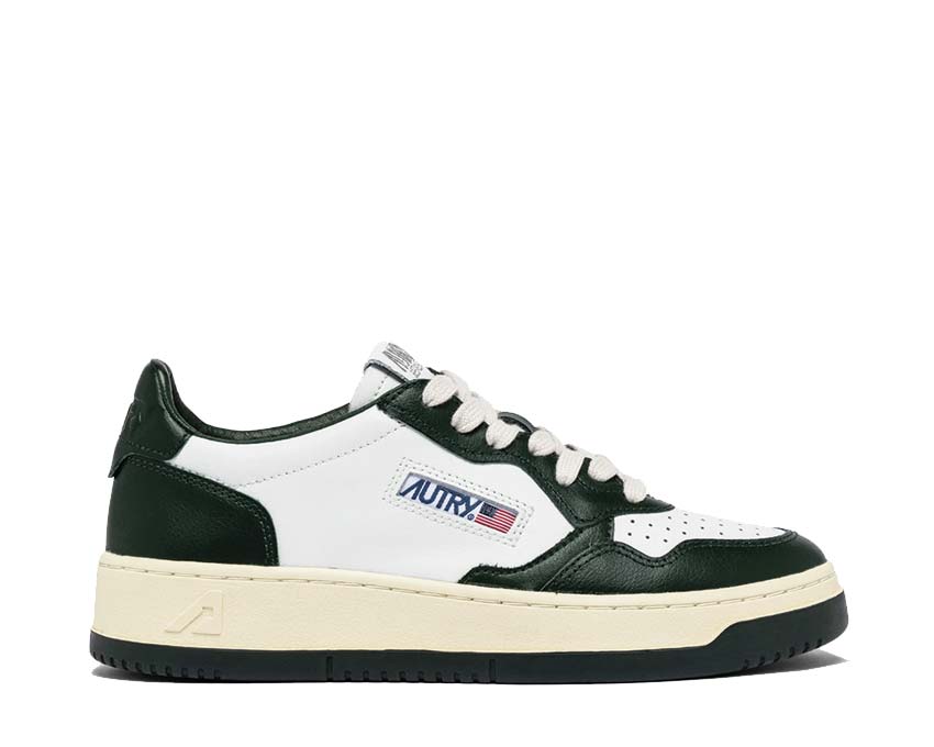 Autry Medalist Low White Mountain — zapatilla hombre cuero blanco vintage deporte