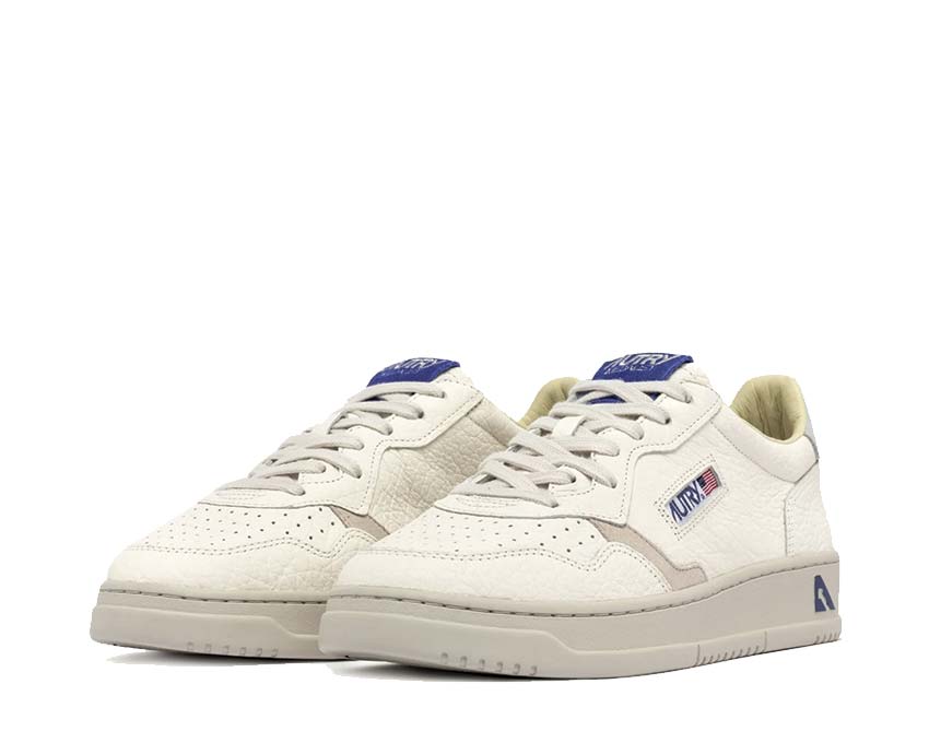 Autry Medalist Low Nubuck Nugget vue latérale — nubuck et daim caramel