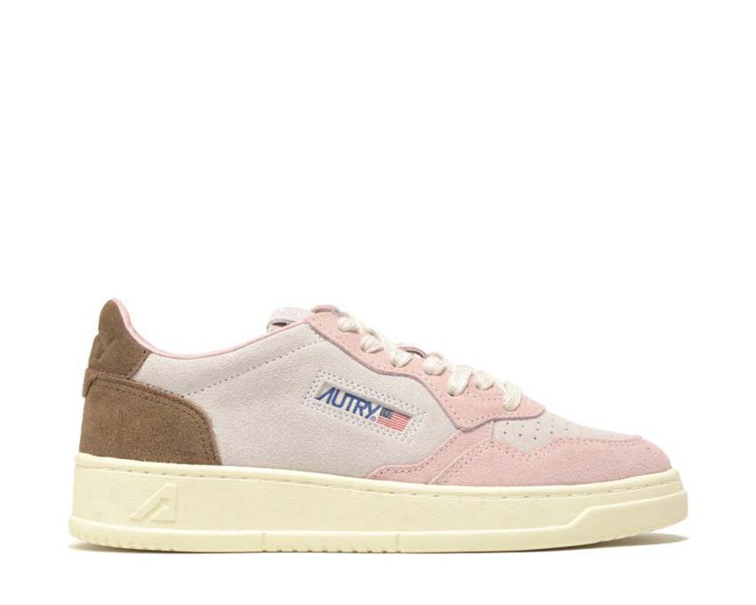Autry Medalist Low W Nubuck Suede Nugget Loft — women's sneaker leather retro sport