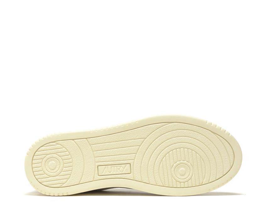 Autry Medalist Low W Nubuck Suede Nugget Loft detail — colorful panels