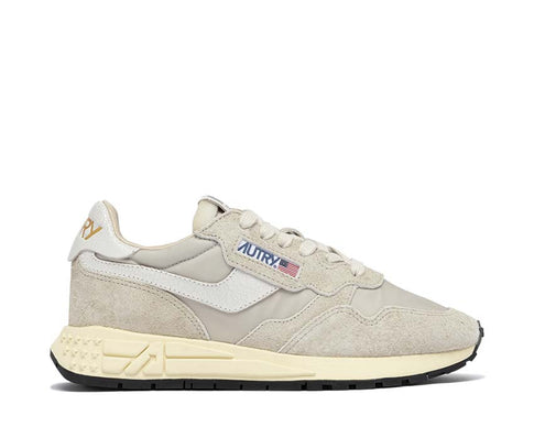 Autry Reelwind Low Coloris Pastel — sneaker femme cuir multimatières pastel sport vintage