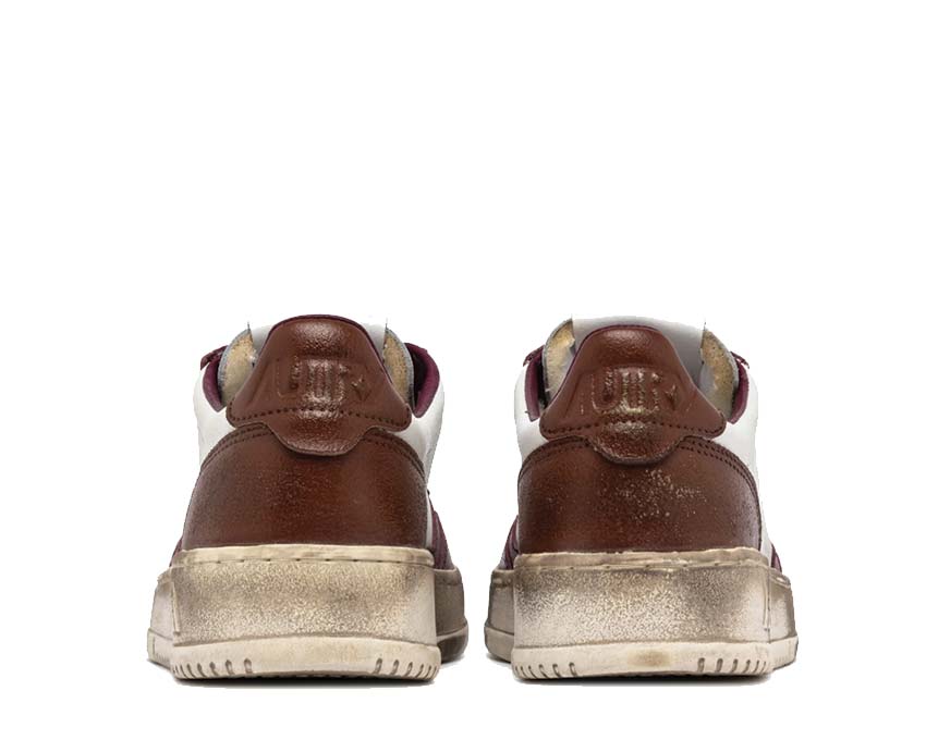 Autry Super Vintage Low Raspberry semelle — gomme vulcanisée vintage Super Vintage Low