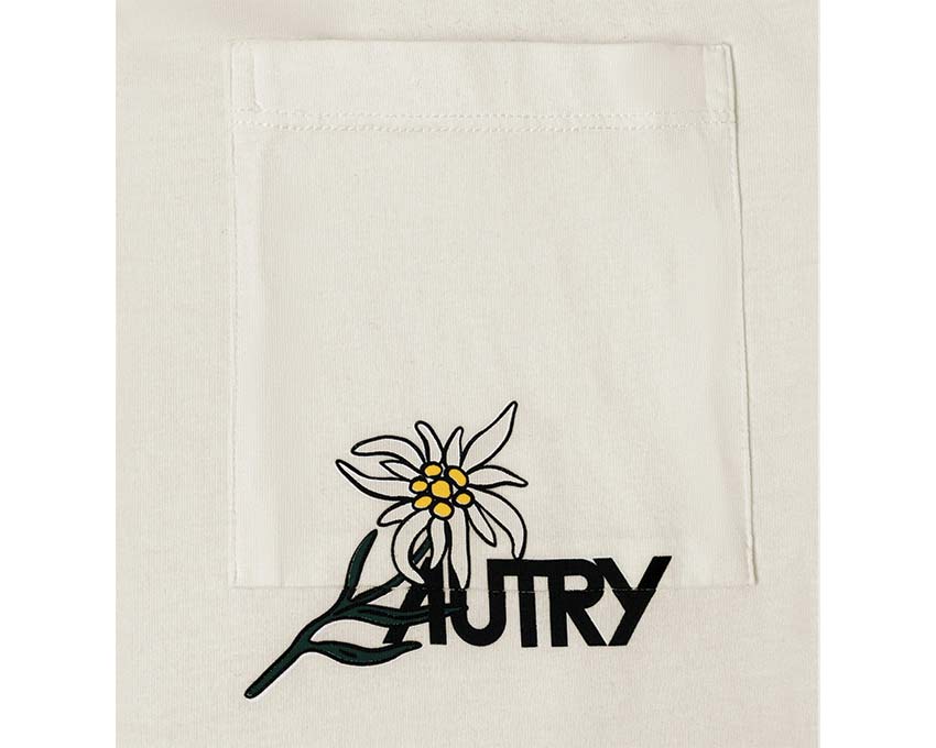 Autry T-Shirt Main Cotton White dos — dos t-shirt blanc logo Autry