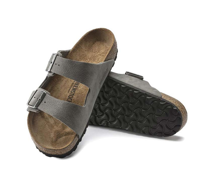 Birkenstock Arizona Desert Buck Nubuck Whale Grey 1020707