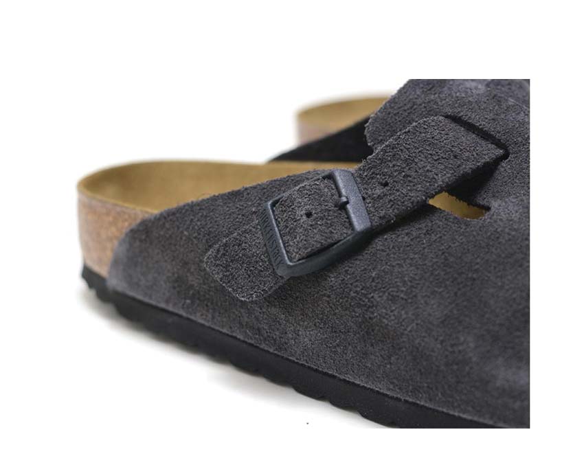 Birkenstock Boston BS Velvet Grey 1028602