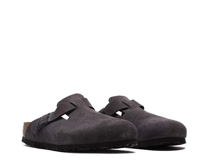 Birkenstock Boston Suede Velvet Grey 1028552